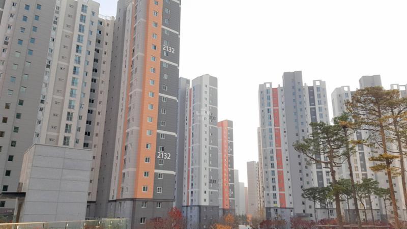독특하고 개성 있는 금강펜테리움센트럴파크IV 외형이에요