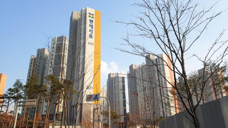 금강펜테리움센트럴파크IV 전경 사진이에요