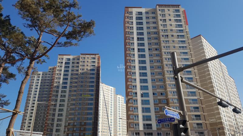 다산신도시아이파크(진건지구 C-3블록)의 단지 전경이에요