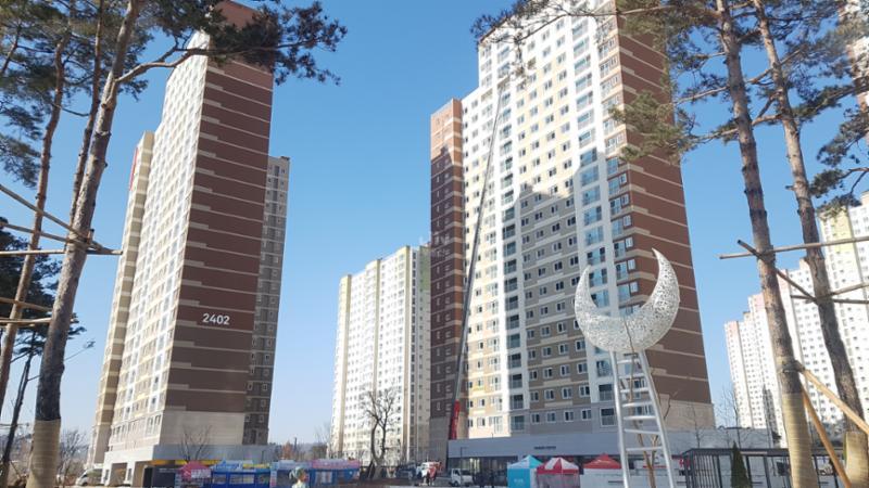 다산신도시아이파크(진건지구 C-3블록)의 단지 전경이에요