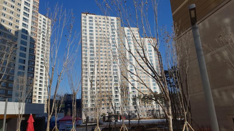 다산신도시아이파크(진건지구 C-3블록)의 단지 전경이에요