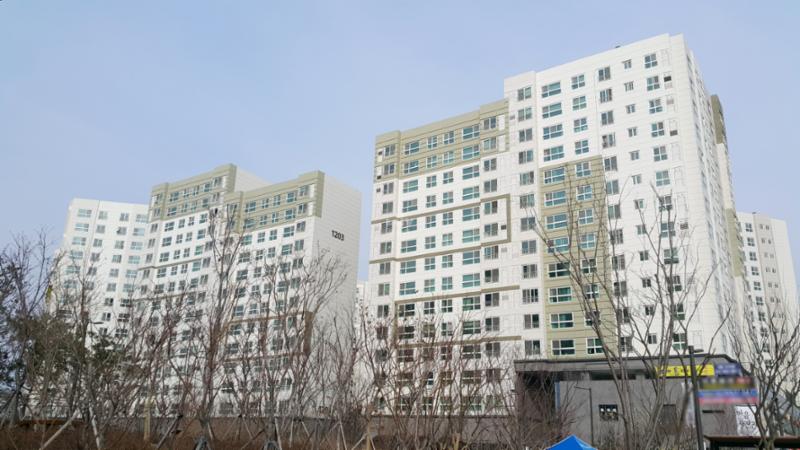 마곡엠밸리12단지 전경이에요