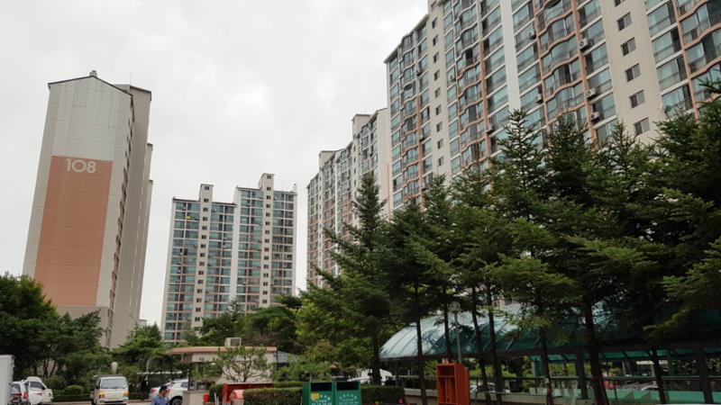 동간 거리가 넓어 프라이버시가 보호되는 단지예요