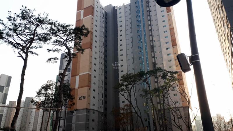 독특하고 개성 있는 한신더휴 외형이에요