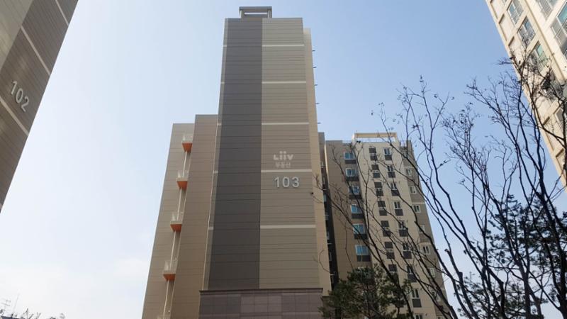 동간 거리가 넓어 쾌적한 단지 내 전경이에요