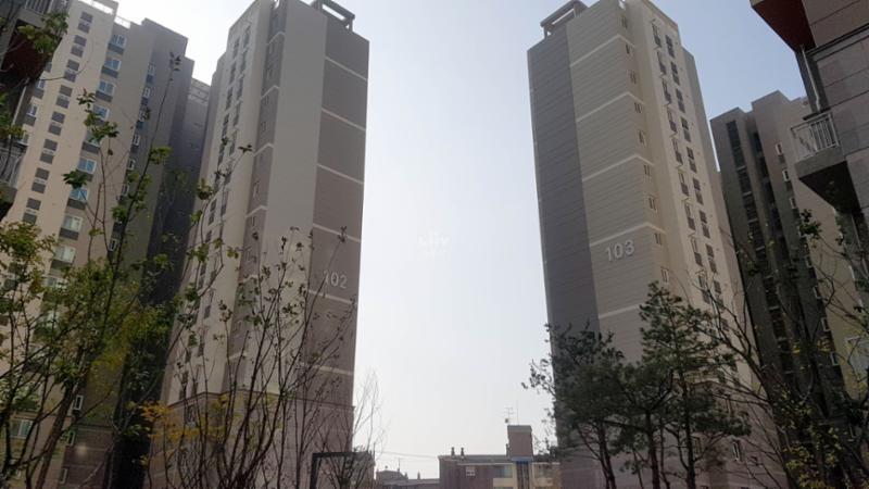 마포한강아이파크 전경이에요