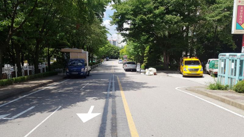 단지와 어울리는 단지 내 도로입니다