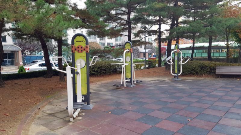 입주민들의 건강을 위한 체육시설이에요