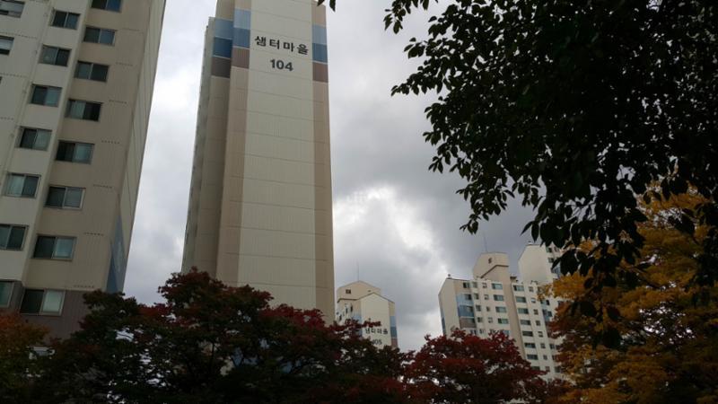 샘터1단지 전경입니다