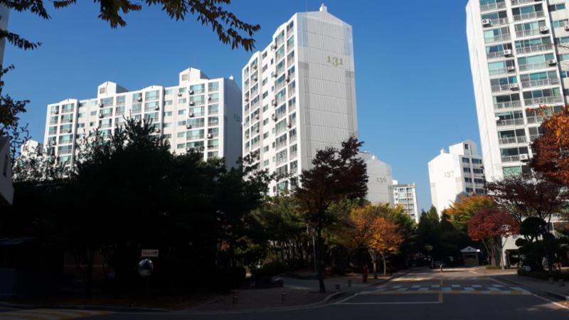 총 1,012세대, 16개 동으로 구성된 단지에요