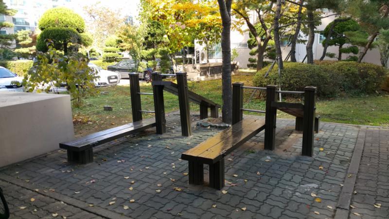 입주민들의 건강을 위한 체육시설이에요