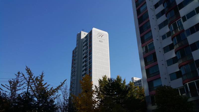 총 520세대, 11개 동으로 구성된 상록수현대2차에요