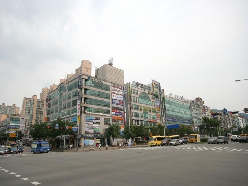 학원가전경