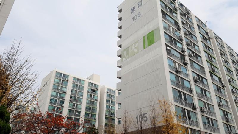 총 1,620세대, 12개 동으로 구성된 단지에요