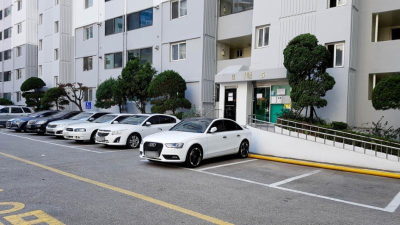 지상주차장만 있는 단지예요
