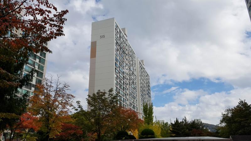 아름5단지풍림아파트 515동  단지 전경이예요