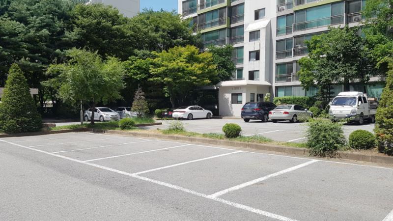 단지 지상 주차장이에요