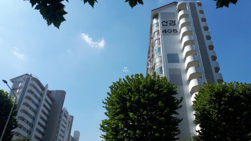 한가람신라 단지 전경이에요