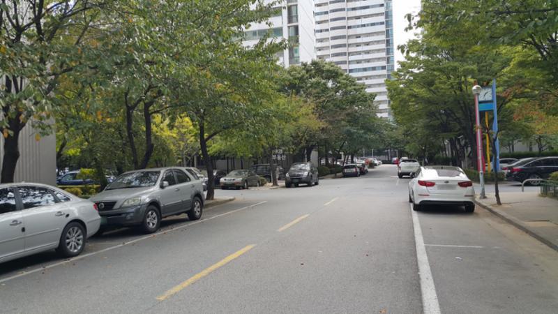단지와 어울리는 단지 내 도로입니다