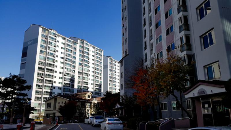 다른 각도에서 바라본 단지 전경이에요