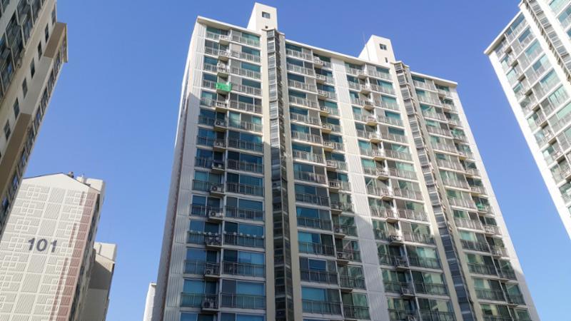 삼산주공미래타운1단지 전경모습이에요